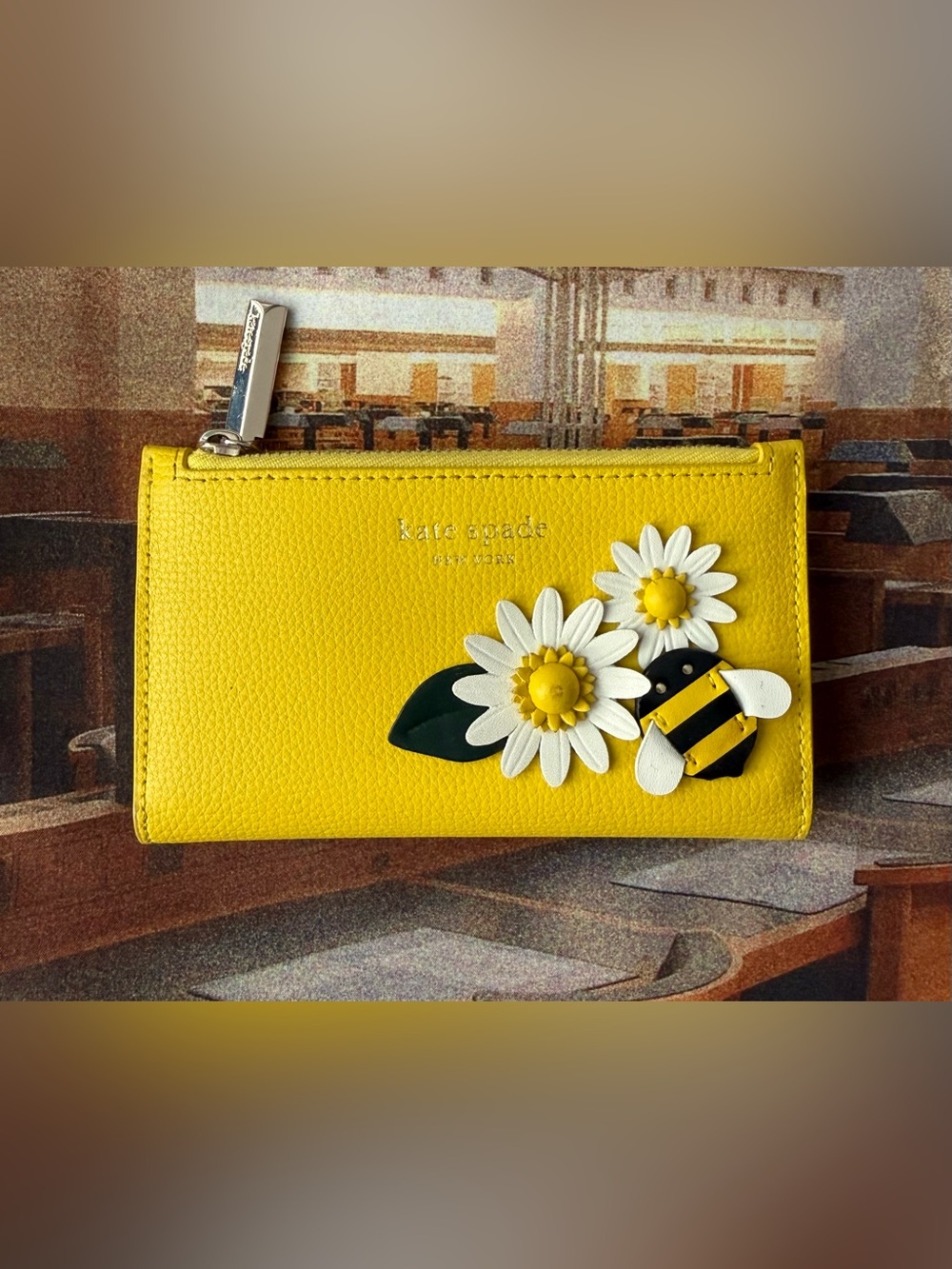 Kate Spade Buzz Small Slim Bifold Wallet
